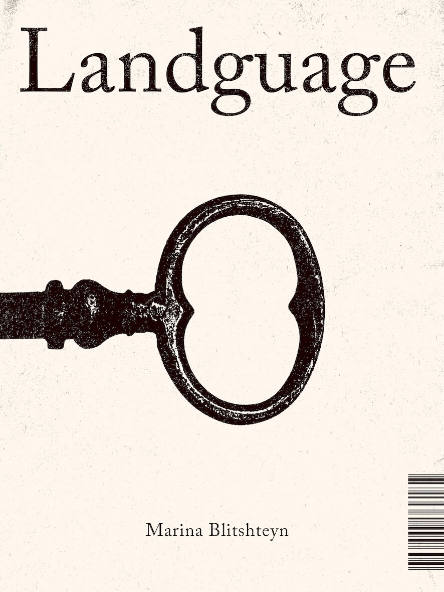 BUNNY08 // Marina Blitshteyn - Landguage/Mirror Me (tête-bêche chapbook)